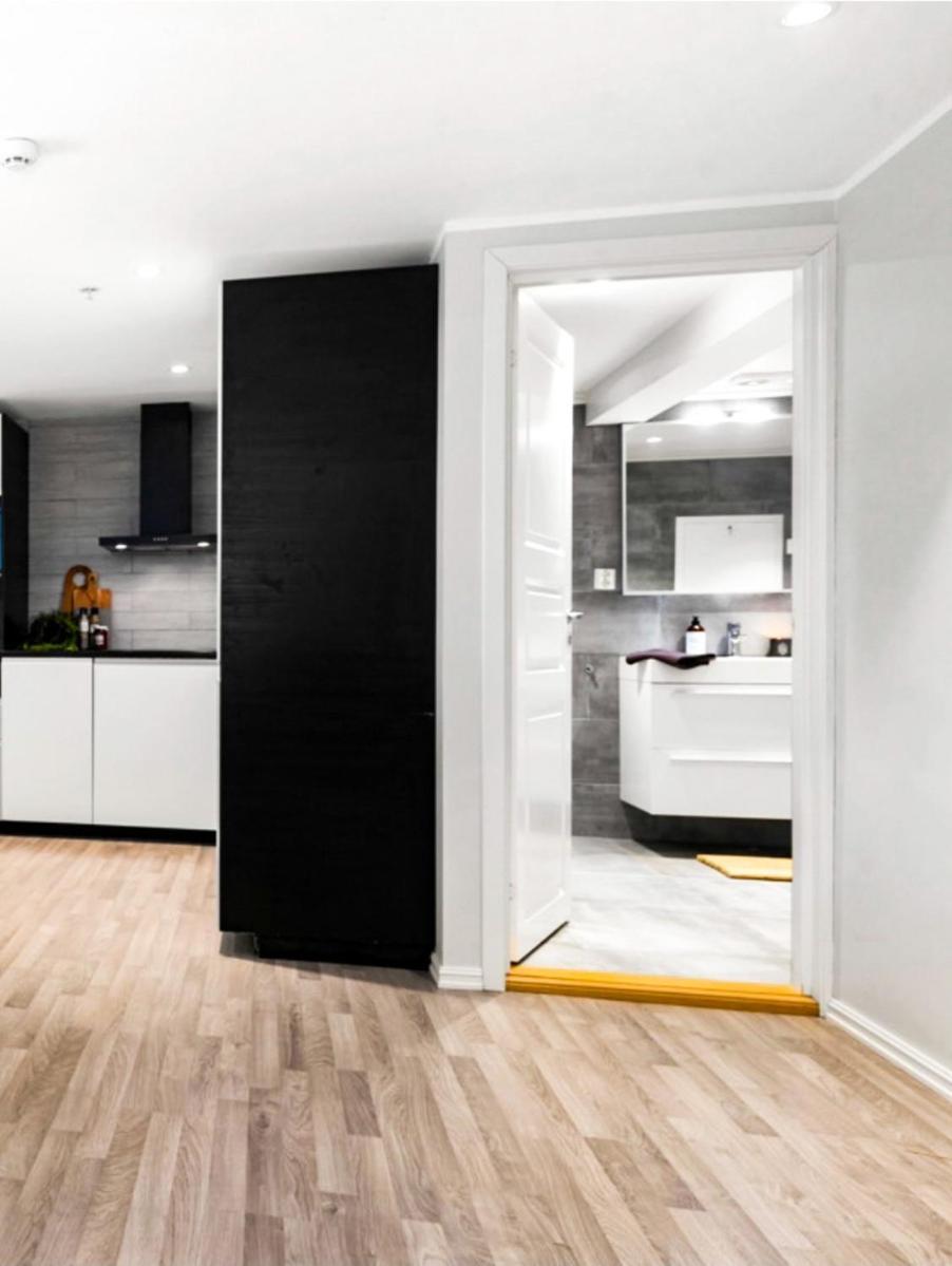 Modern Big 2 Bedroom Apartment Near Solsiden Trondheim Dış mekan fotoğraf